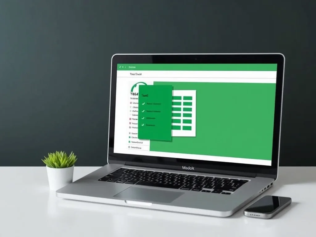Un professionnel analyse un tableau Excel affichant son score TOSA et ses compétences techniques